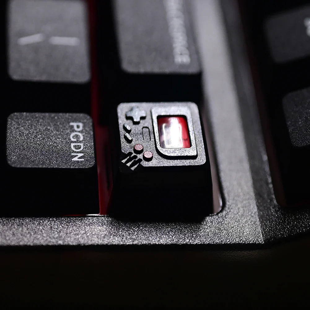 K-04 键盘键帽 3 合 1 替换机械键盘键帽 复古游戏机键帽 可爱透明键帽套装