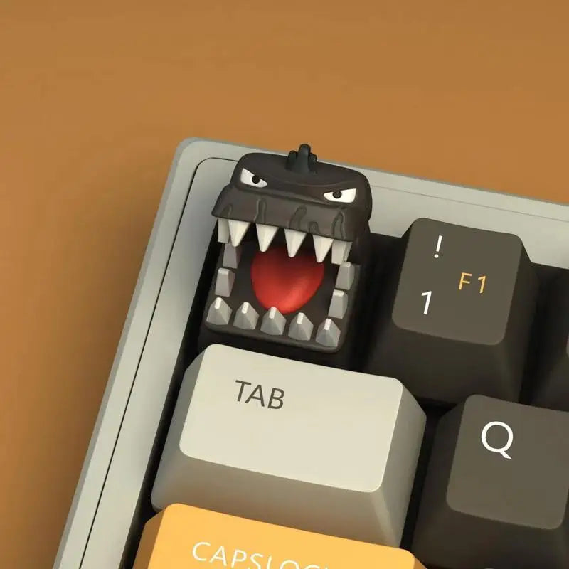 Keycaps Original Factory Height Resin Material Mechanical Keyboard 3d Personalized Keycaps Suitable Male Female Birthday Gifts