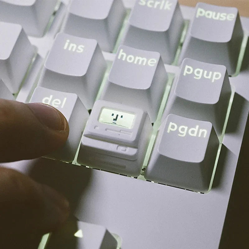 K-04 键盘键帽 3合1 适用于机械经典复古可爱透明键帽套装可爱按键个性键帽