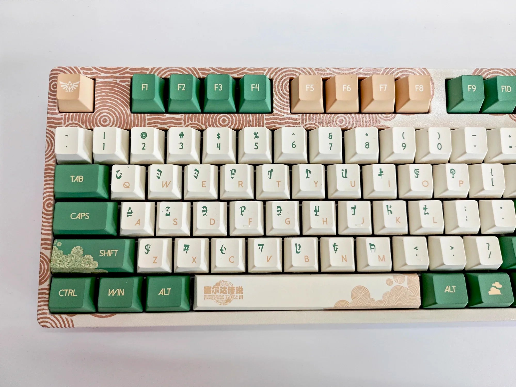 王国之泪键帽 塞尔达斯传说键帽 PBT 定制樱桃阿米洛 IKBC 可爱键盘帽 适用于甘明机械键盘