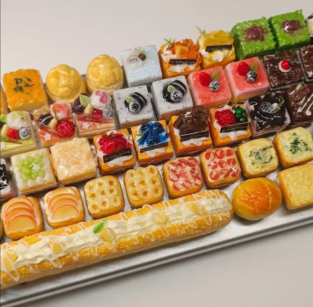 原创可爱蛋糕键帽卡哇伊粘土键盘帽定制手工游戏艺术键帽适用于机械键盘礼物 MX Switch