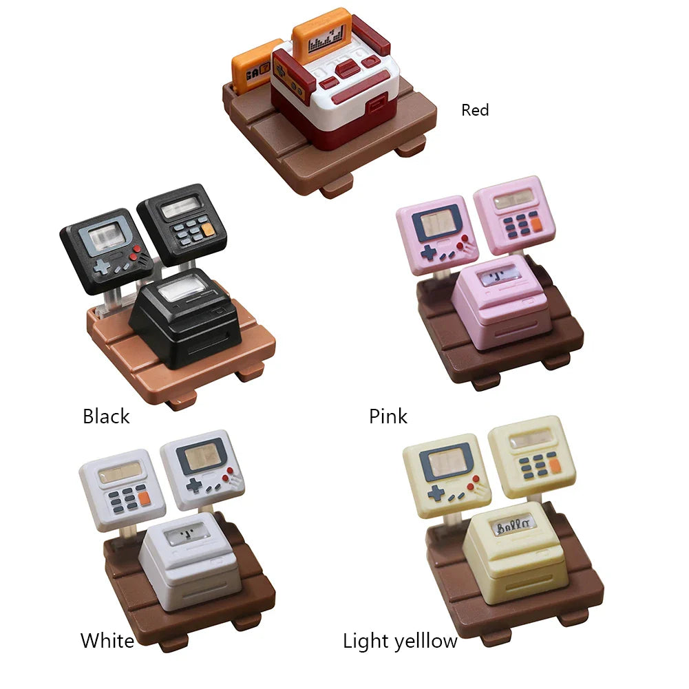 K-04 键盘键帽 3 合 1 替换机械键盘键帽 复古游戏机键帽 可爱透明键帽套装