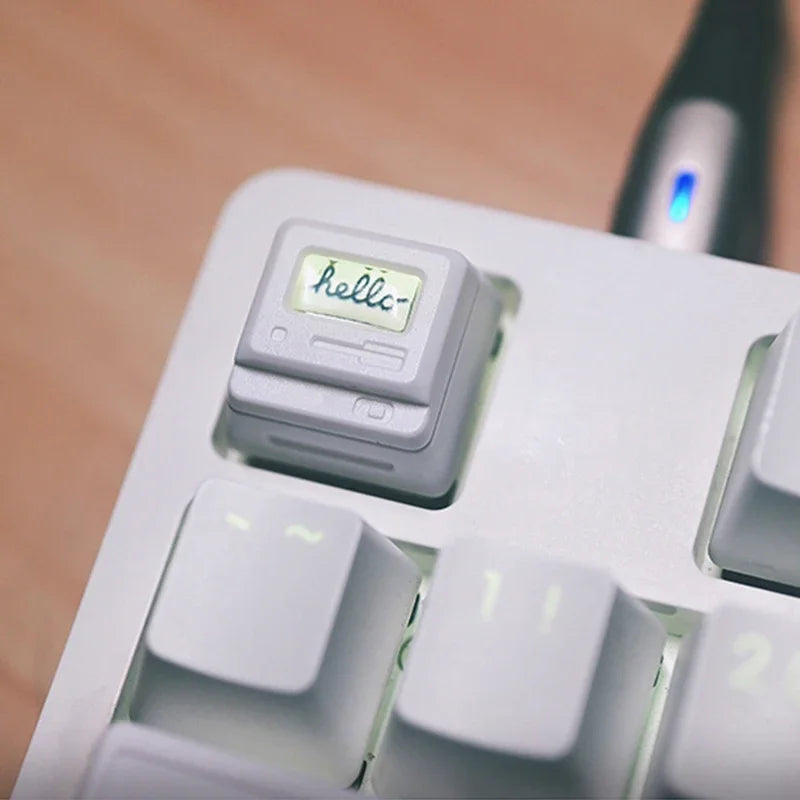 K-04 键盘键帽 3合1 适用于机械经典复古可爱透明键帽套装可爱按键个性键帽